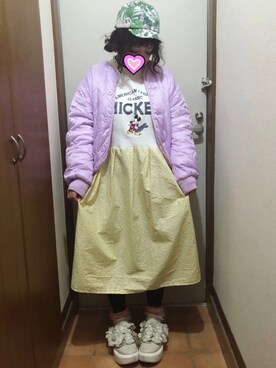 「アイテム（ブルゾン）」を使った、judieさん（レディース・148cm・30代）の春コーディネート
