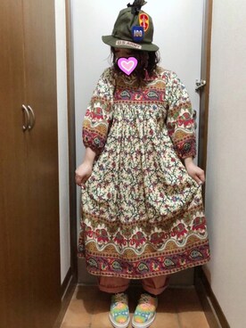 「amatunal（アマチュナル）のアイテム（パンツ）」を使った、judieさん（レディース・148cm）の夏コーディネート