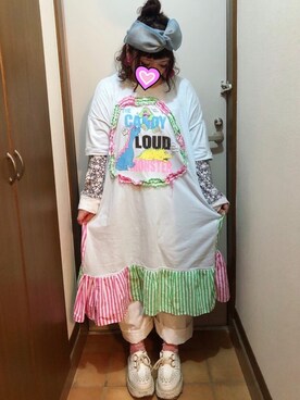 「amatunal（アマチュナル）のアイテム（パンツ）」を使った、judieさん（レディース・147cm）の夏コーディネート