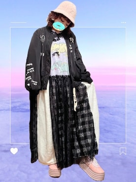「アイテム（ブルゾン）」を使った、judieさん（レディース・148cm・30代）の春コーディネート