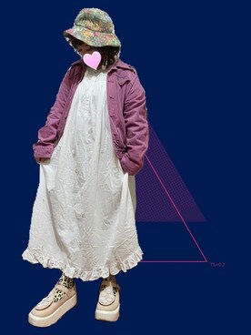 「RNA」｜「アイテム（ワンピース/ドレス）」を使った、judieさん（レディース・148cm）の春コーディネート