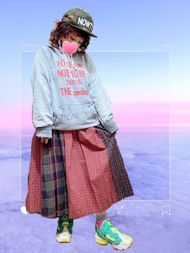 「RNA」｜「アイテム（アクセサリー）」を使った、judieさん（レディース・148cm）の春コーディネート