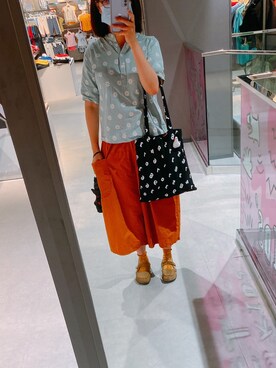 「NET」｜Chiさん（レディース・160cm）の夏コーディネート