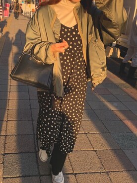 フラワーさん（レディース・163cm）の春コーディネート