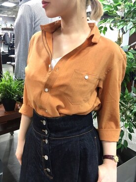 リバーウォーク北九州  HWさん（レディース・153cm）の春コーディネート