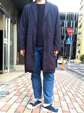 「A vontage（アボンタージュ）のアイテム」を使った、ぐんま君さん（メンズ・170cm）の秋コーディネート