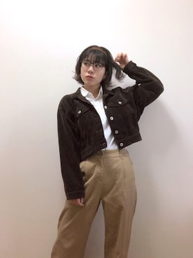 KRNさん（レディース・155cm）の冬コーディネート