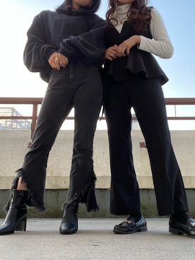 KRNさん(レディース・155cm)の秋コーディネート