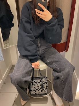 KRNさん(レディース・155cm)の冬コーディネート