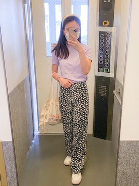 「Christian Dior（クリスチャンディオール）のアイテム」を使った、KRNさん（レディース・155cm）の夏コーディネート