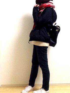 Saccoさん(レディース・158cm)の冬コーディネート