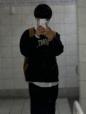 かきのたねさん（メンズ・165cm）の春コーディネート