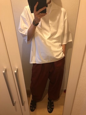 STRさん(メンズ・178cm)の夏コーディネート