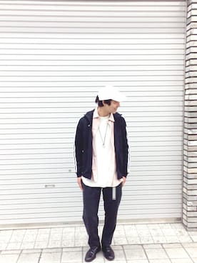 野田はるとさん（メンズ・178cm）の春コーディネート