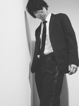 「アイテム（フォーマルスーツ/小物）」を使った、野田はるとさん（メンズ・178cm・10代）の春コーディネート