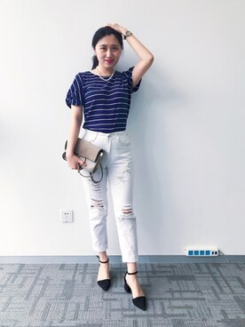 肉兔酱さん（レディース・159cm）の夏コーディネート