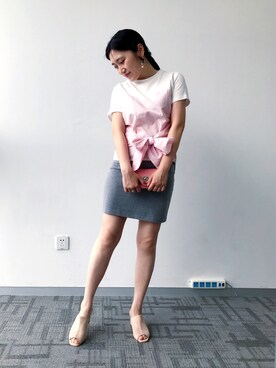 肉兔酱さん（レディース・159cm）の夏コーディネート