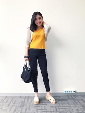 「Episode（エピソード）のアイテム」を使った、肉兔酱さん（レディース・159cm）の夏コーディネート