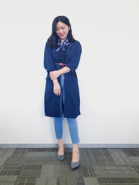 肉兔酱さん（レディース・159cm）の秋コーディネート