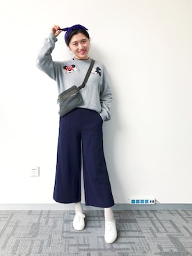 肉兔酱さん（レディース・159cm）の秋コーディネート