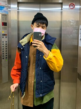 「SPAO（スパオ）のアイテム」を使った、Ray  さん（メンズ・176cm）の春コーディネート