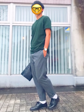 「ポールスミス」｜「アイテム（ブーツ）」を使った、Kenshiroさん（メンズ・178cm）の夏コーディネート