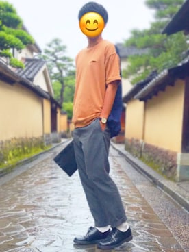 「ポールスミス」｜「アイテム（ブーツ）」を使った、Kenshiroさん（メンズ・178cm）の夏コーディネート