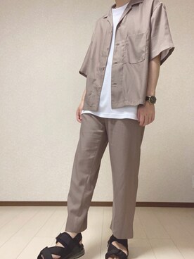なつかわさん（メンズ・169cm）の夏コーディネート