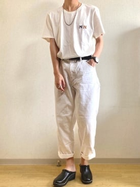 「トロエントープ」｜idakaさん（メンズ・171cm）の夏コーディネート