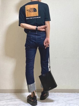 「Dr. Martens（ドクターマーチン）のアイテム（サンダル）」を使った、idakaさん（メンズ・171cm）の夏コーディネート