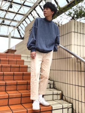 「A.P.C.（アーペーセー）のアイテム（アクセサリー）」を使った、idakaさん（メンズ・171cm）の秋コーディネート