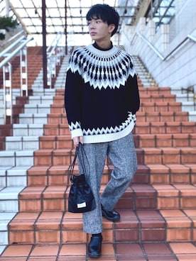 idakaさん（メンズ・171cm）の秋コーディネート