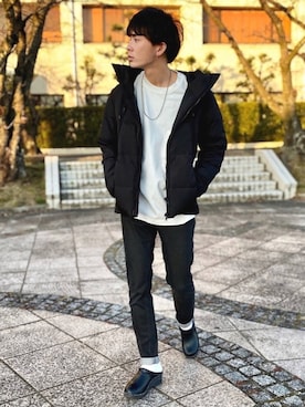 idakaさん（メンズ・171cm）の冬コーディネート