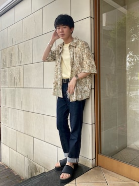 idakaさん（メンズ・171cm）の春コーディネート