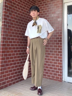 idakaさん（メンズ・171cm）の夏コーディネート