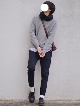 Yuさん（メンズ・178cm）の冬コーディネート