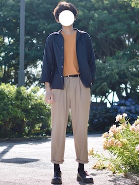 Yuさん（メンズ・180cm）の夏コーディネート