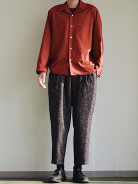 Yuさん（メンズ・180cm）の秋コーディネート