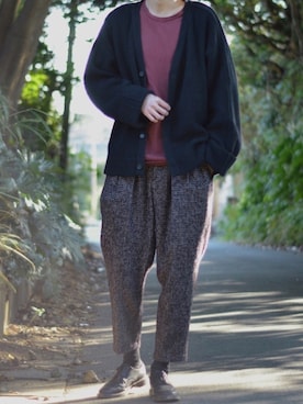 Yuさん（メンズ・180cm）の秋コーディネート