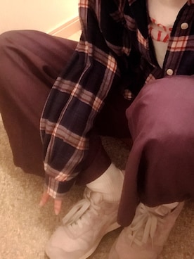 「SUNSHINE+CLOUD（サンシャインクラウド）のアイテム」を使った、🍙さん（レディース・155cm）の秋コーディネート