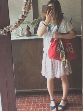 kmmyさん（レディース・155cm）の夏コーディネート