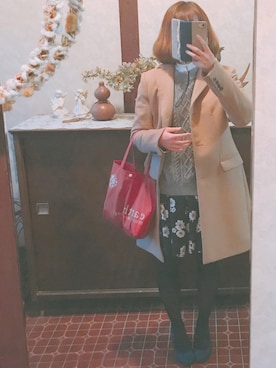 kmmyさん（レディース・155cm）の冬コーディネート
