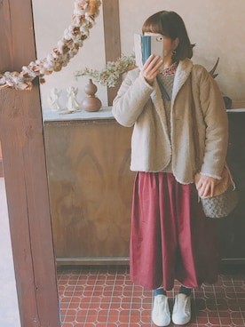kmmyさん（レディース・155cm）の冬コーディネート