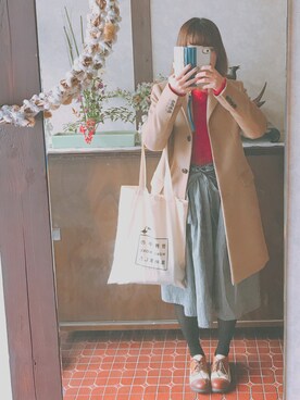 kmmyさん（レディース・155cm）の冬コーディネート