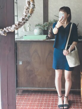 kmmyさん（レディース・155cm）の夏コーディネート