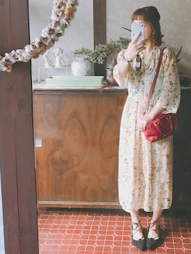 「BAYFLOW」｜「アイテム（その他）」を使った、kmmyさん（レディース・155cm）の秋コーディネート