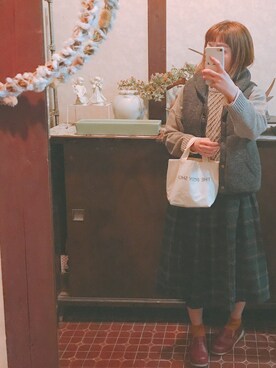 「The Body Shop」｜kmmyさん（レディース・155cm）の秋コーディネート
