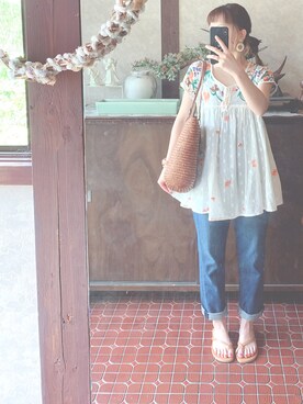 kmmyさん（レディース・155cm）の夏コーディネート