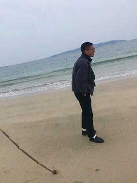「TENBOX（テンボックス）のアイテム（ローファー）」を使った、tkisさん（メンズ・176cm）の春コーディネート