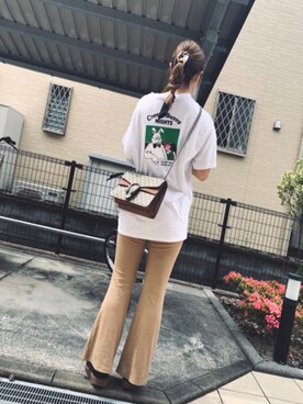 𝐑𝐈𝐈（rina tokiai）さん（レディース・163cm）の夏コーディネート